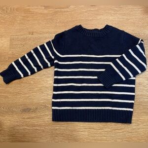 Old Navy Navy Blue Crewneck Knit Sweater
